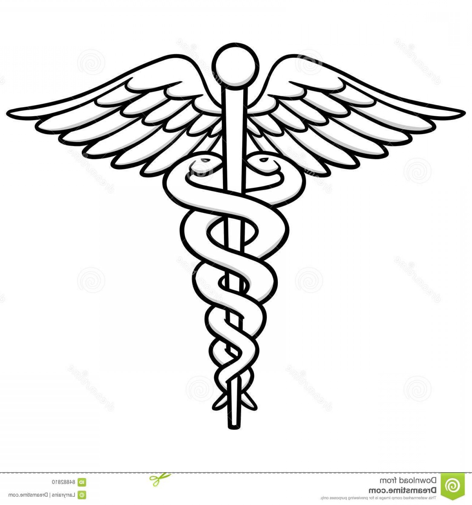 Caduceus Vector at Vectorified.com | Collection of Caduceus Vector free ...