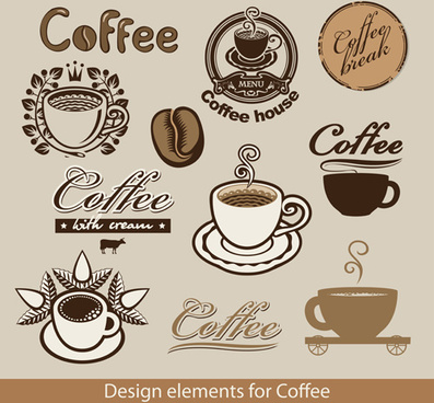 397x368 Coffee Logo Design Free Vector Download