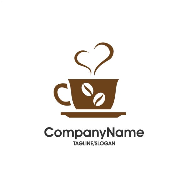 600x600 Creative Coffee And Cafe Logos Design Vector Free Download