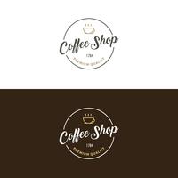 200x200 Cafe Logo Free Vector Art