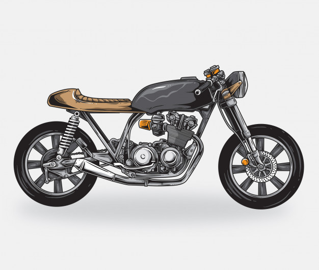 Cafe Racer Vector Vector Premium Download 626x531 Cafe Racer Vector Vector Premium Download