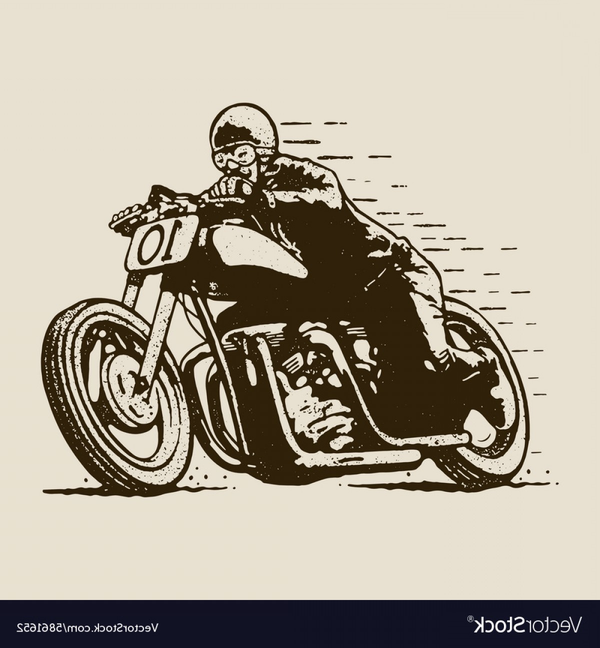 Vintage Cafe Racer Motorcycle Racing Vector Geekchicpro 1200x1296 Vintage Cafe Racer Motorcycle Racing Vector Geekchicpro