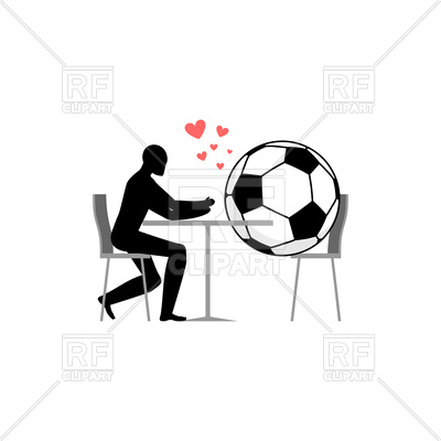 400x400 Soccer Love Concept