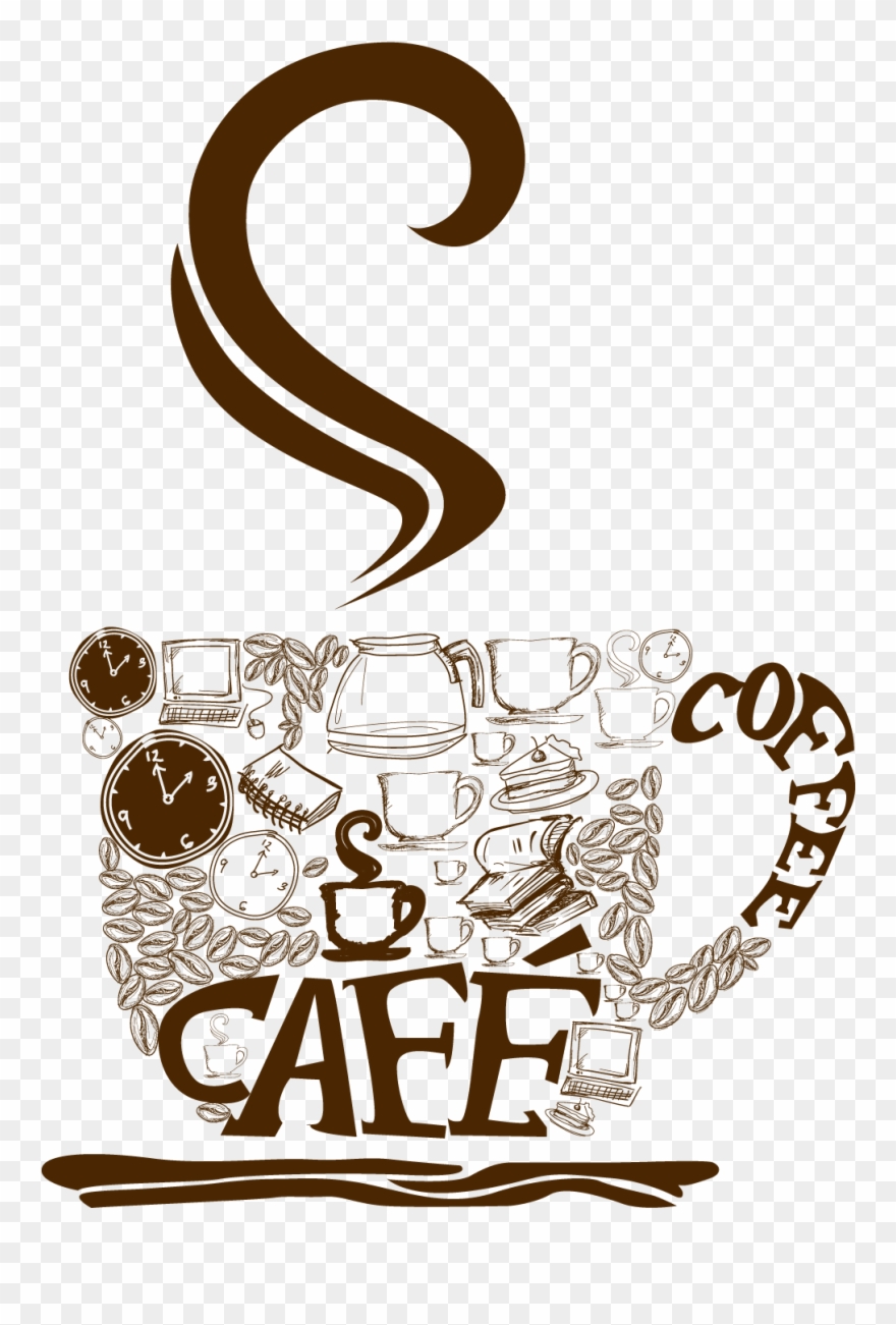 880x1301 Vector Cafe Logo Png Clipart