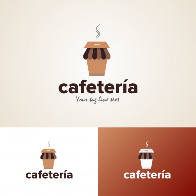Creative Cafeteria Logo Design Template Vector Premium Download 626x626 Creative Cafeteria Logo Design Template Vector Premium Download