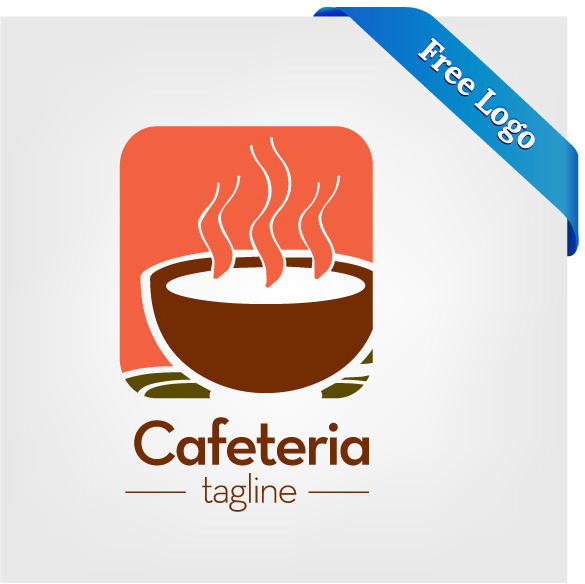 Free Vector Cafeteria Logo Free Vector In Adobe Illustrator 585x584 Free Vector Cafeteria Logo Free Vector In Adobe Illustrator