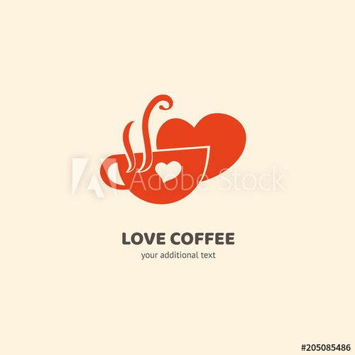 Vector Stock Logo, Abstract Cafe, Cafeteria And Bistro Vector 500x500 Vector Stock Logo, Abstract Cafe, Cafeteria And Bistro Vector