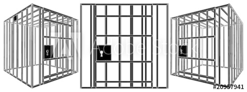 500x187 Cage Vector
