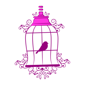324x324 Bird Cage Vector Vectorskey