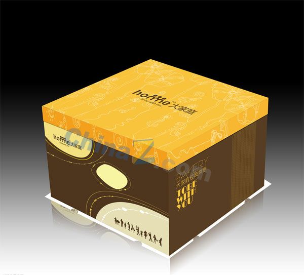 600x543 The Cake Box Design Vector Templates Free Vectors Box Design