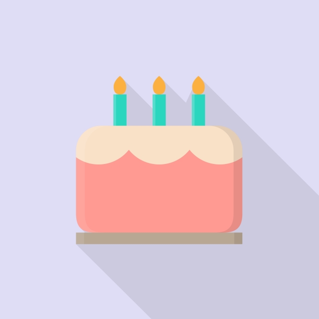 640x640 Cake Icon, Cake, Icon, Birthday Png And Vector With Transparent