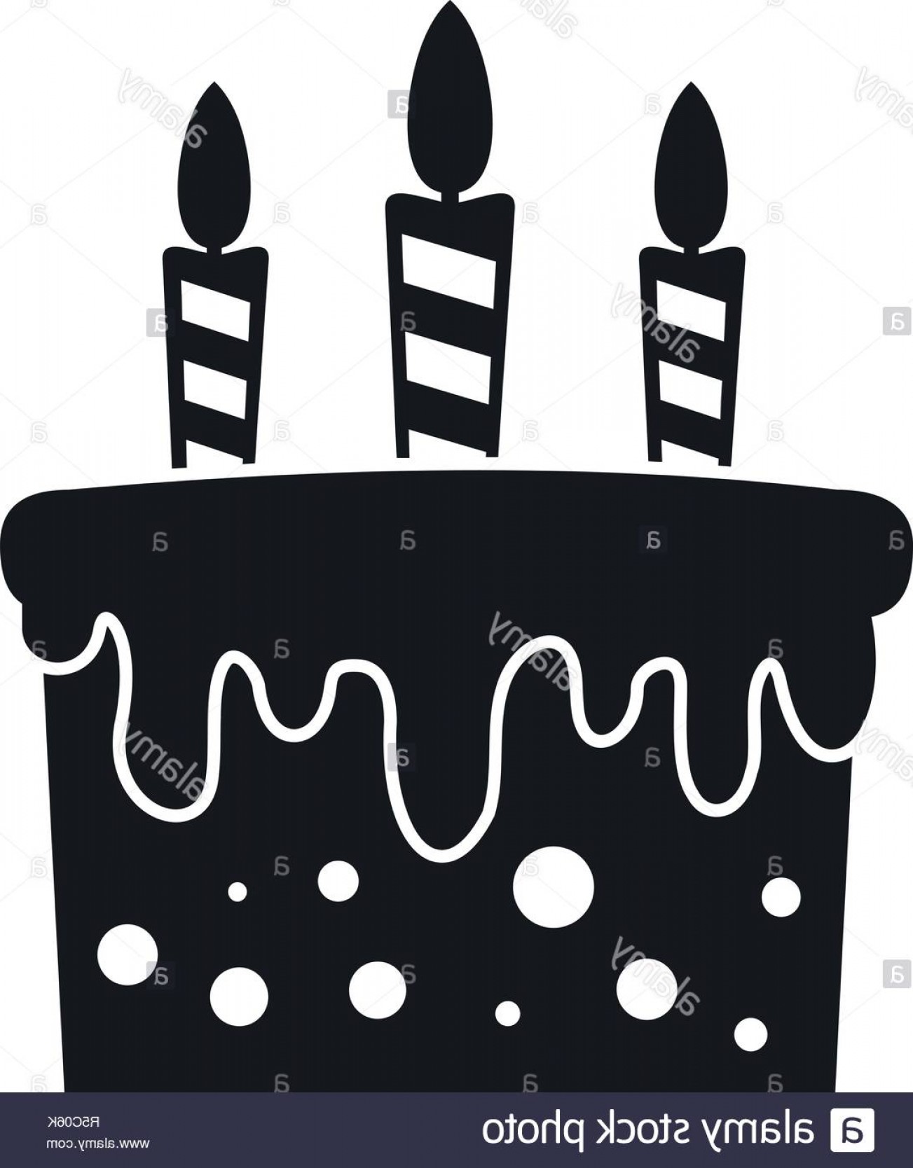1303x1668 Birthday Cake Icon Simple Illustration Of Birthday Cake Vector