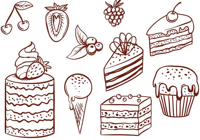 Free Cake Vectors 700x490 Free Cake Vectors