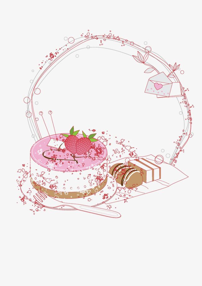 Vector Cake Border, Fashion, Line, Cake Png And Vector 650x920 Vector Cake Border, Fashion, Line, Cake Png And Vector