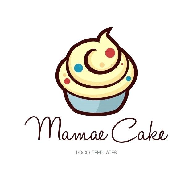 626x626 Logo Cake Vector Image Free Templates Design