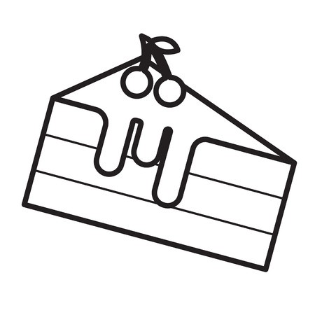 450x450 Cake Icon Outline Vector Royalty Free Vector Graphics