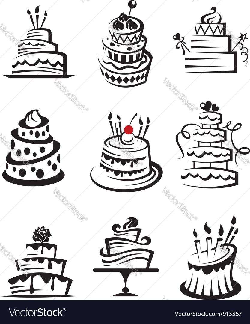 834x1080 Free Cake Vector