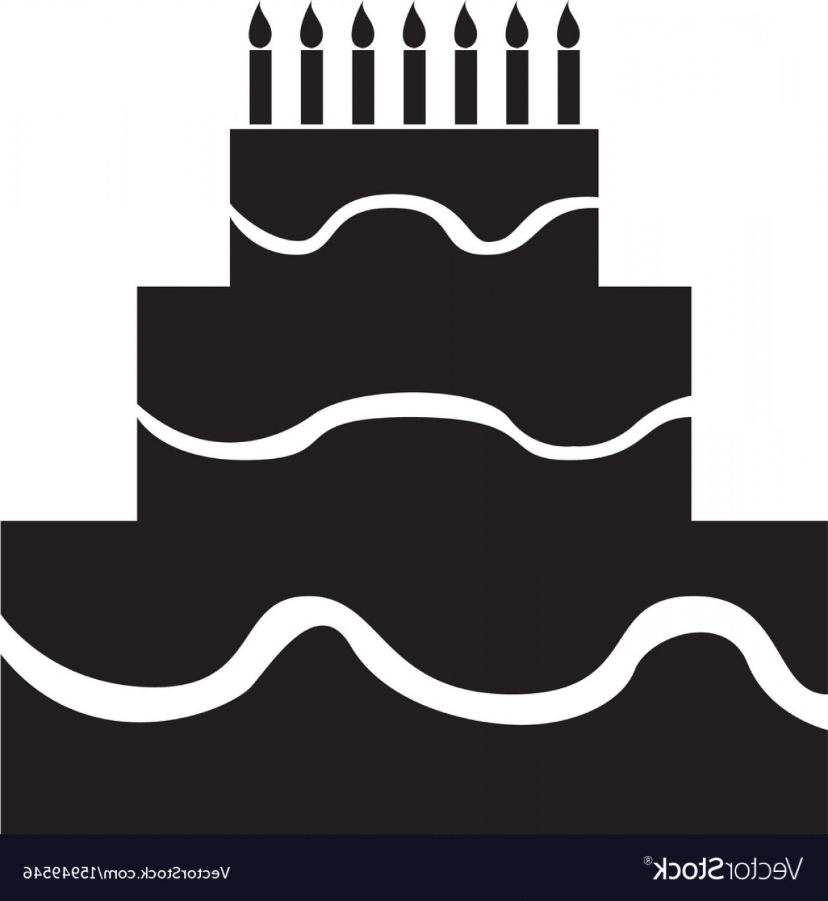 1191x1296 Isolated Birthday Cake Silhouette Vector Cqrecords