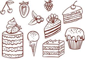 286x200 Cake Free Vector Art