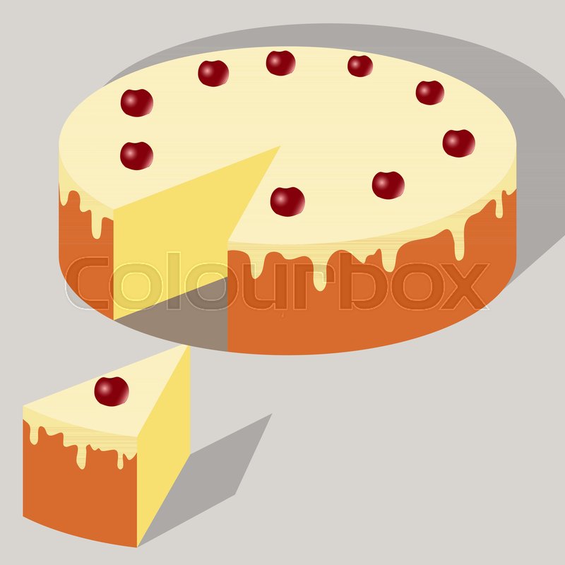 Cake Slice Vector