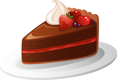 400x276 Cake Slice Vector Png Vector, Clipart