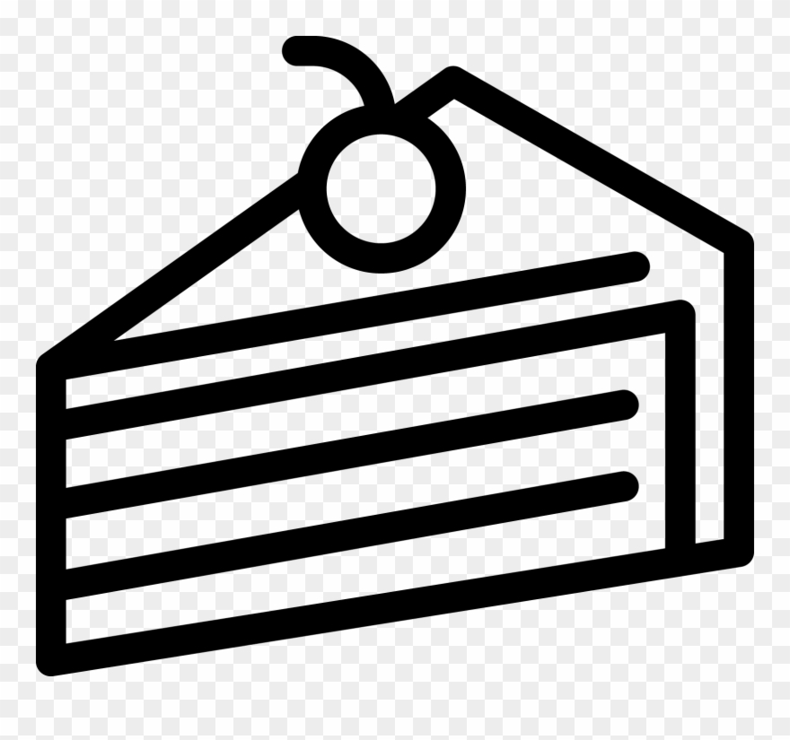 880x825 Cake Slice Png Vector Clipart