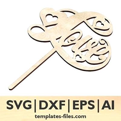 400x400 Cake Topper Template Toppers Cutting Vector Free Unicorn