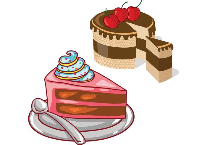 700x490 Cake Vectors