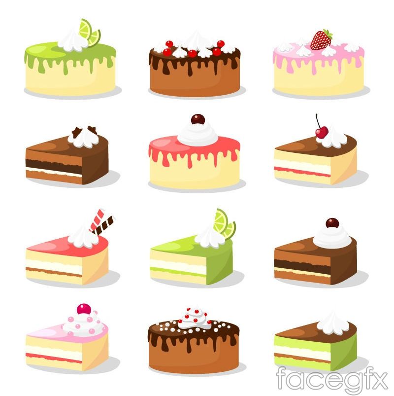 Cake Vector Art