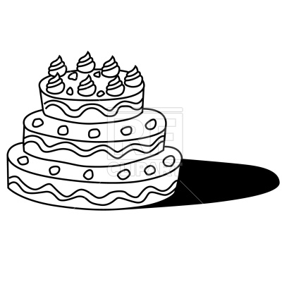 Birthday Cake Vector Image Of Food And Beverages Piekno 400x400 Birthday Cake Vector Image Of Food And Beverages Piekno
