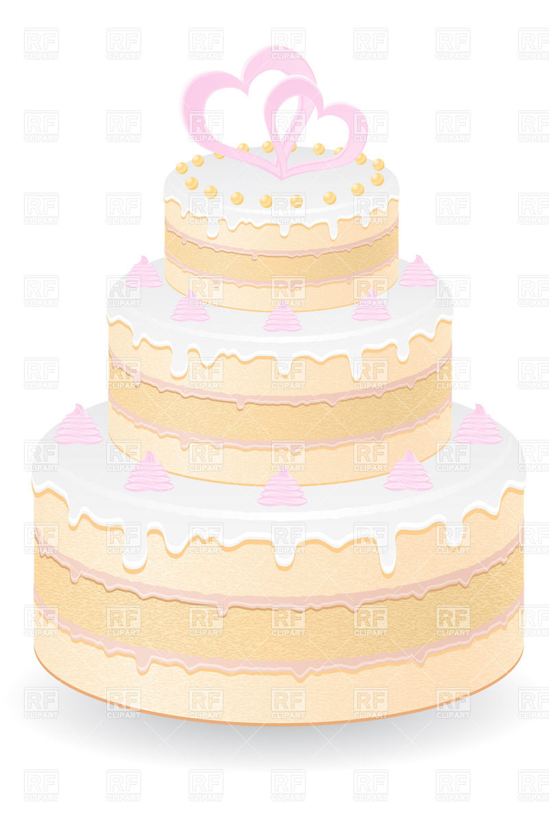 800x1200 Wedding Cake Vector Image Of Food And Beverages Konturvid