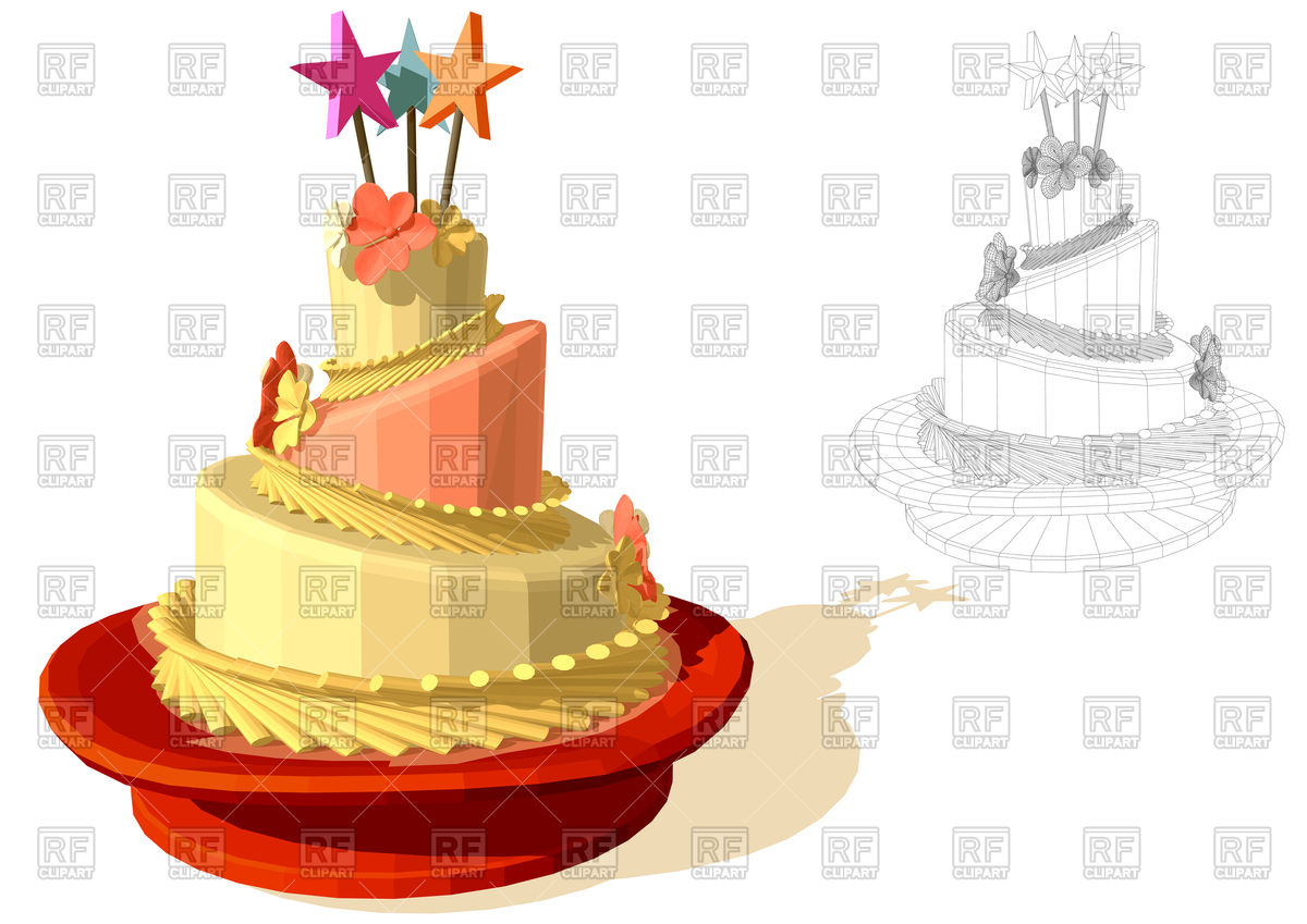 1200x849 Birthday Cake Vector Image Of Food And Beverages Arkela