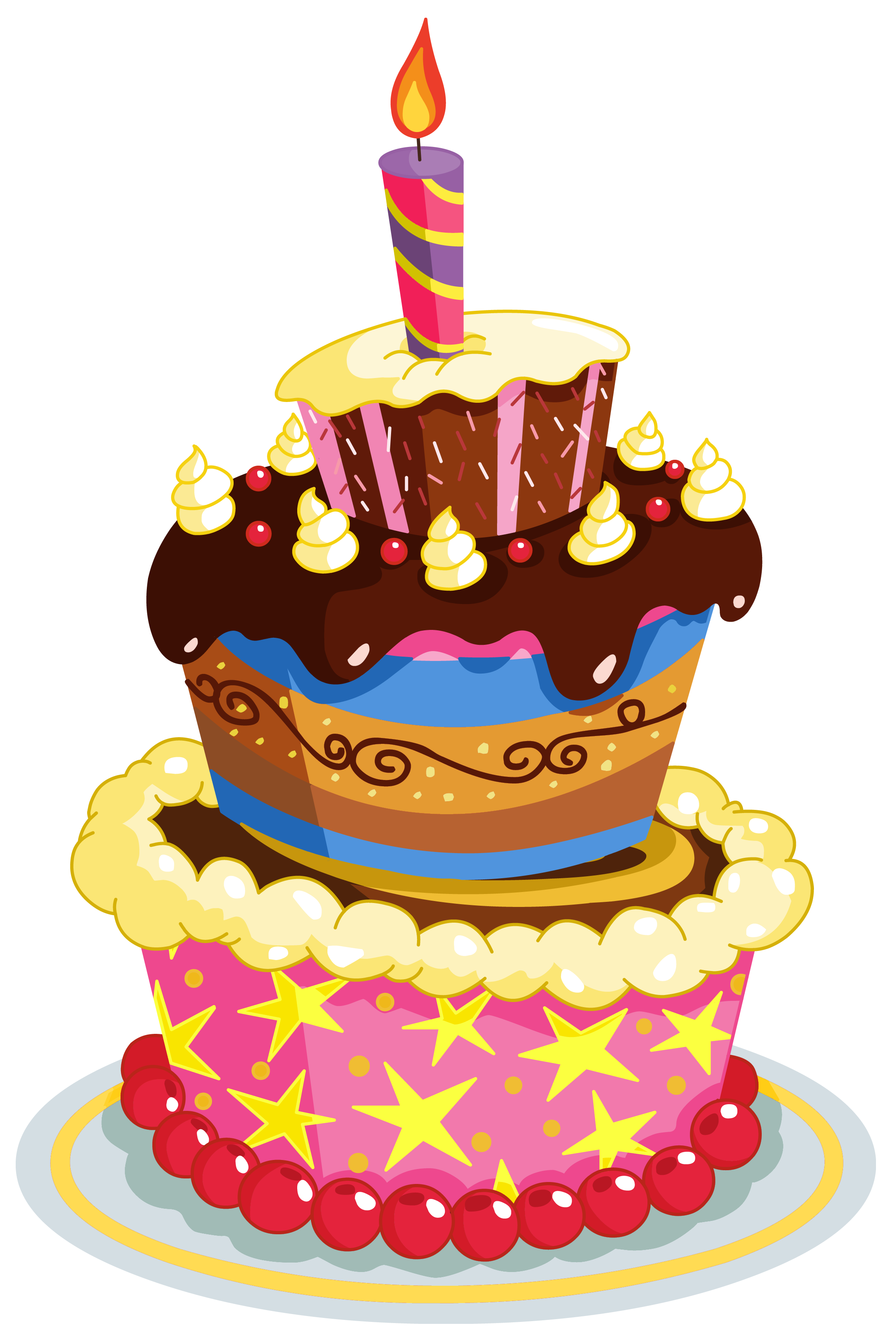 2282x3405 Birthday Cake Clip Art Free Download Clip Art Free Clip Art