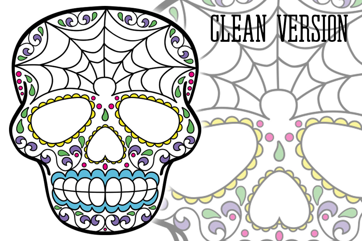 1160x772 Calavera Vector Design