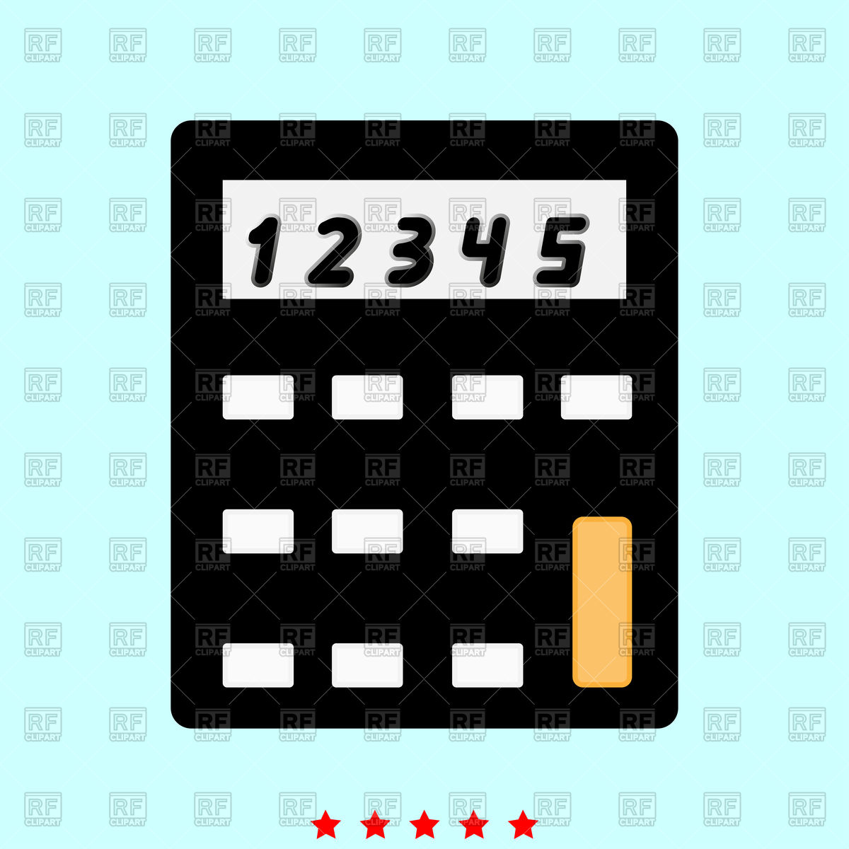 1200x1200 Calculator Icon Vector Image Of Icons And Emblems