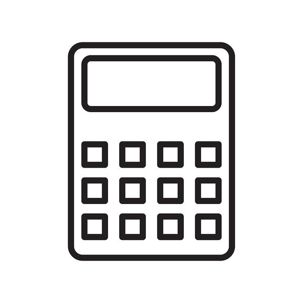 Calculator Icon Vector at Vectorified.com | Collection of Calculator ...