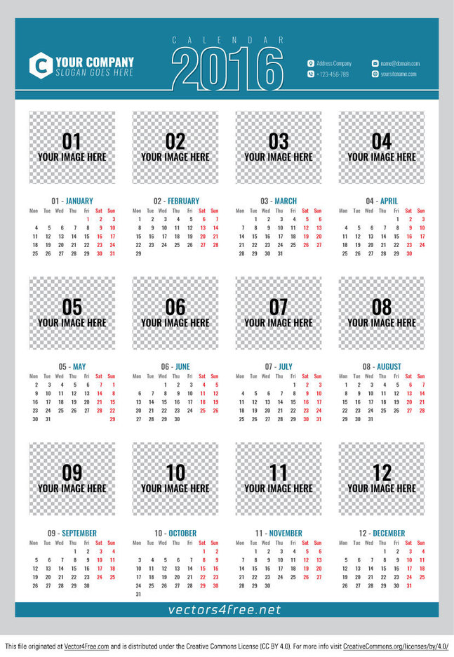 647x936 Free Poster Calendar Vector