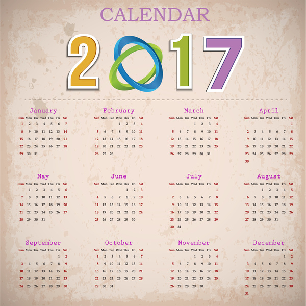600x600 Calendar Templates Free Vector In Adobe Illustrator