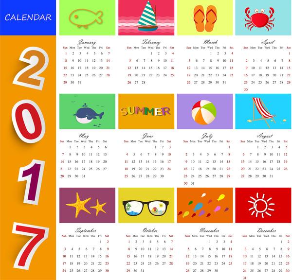 600x576 Calendar Templates Beach Time Free Vector In Adobe