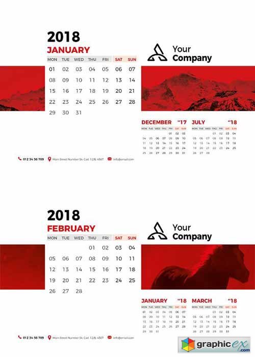 Desk Calendar Free Download Vector Stock Image 500x700 Desk Calendar Free Download Vector Stock Image
