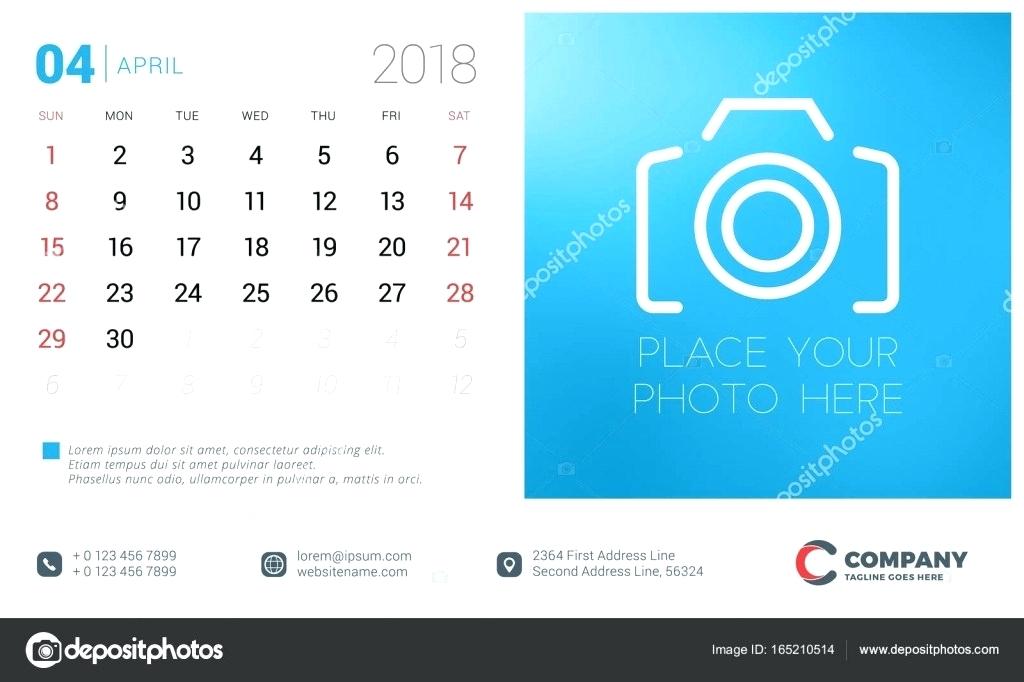 Calendar 2018 Vector Free Download at Vectorified.com | Collection of ...