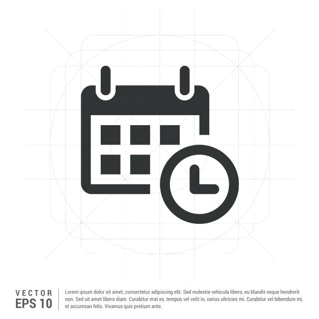 640x640 Calendar Icon Organizer And Vector Free Download Windows