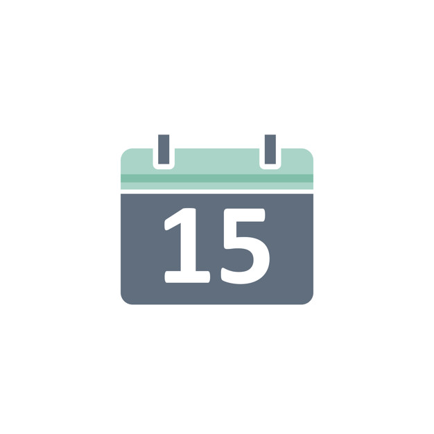 626x626 Illustration Of Calendar Icon Vector Free Download