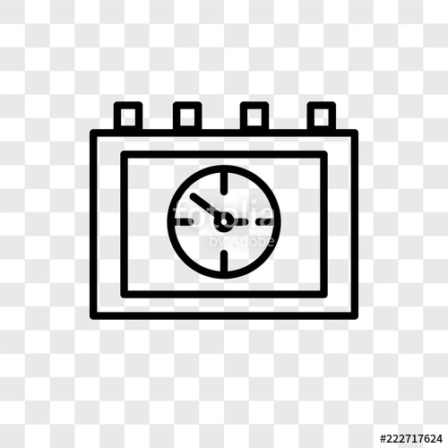 500x500 Calendar Icons Isolated On Transparent Background Modern