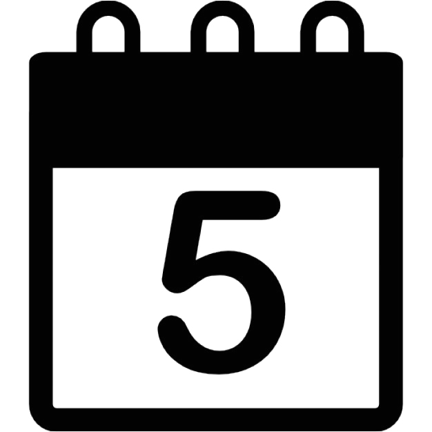 626x626 Awesome Illustration Calendar Icon Vector