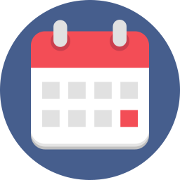 256x256 Calendar Icon Flat