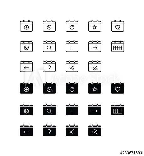 459x500 Calendar Icon Logo Vector Symbol Event Icon