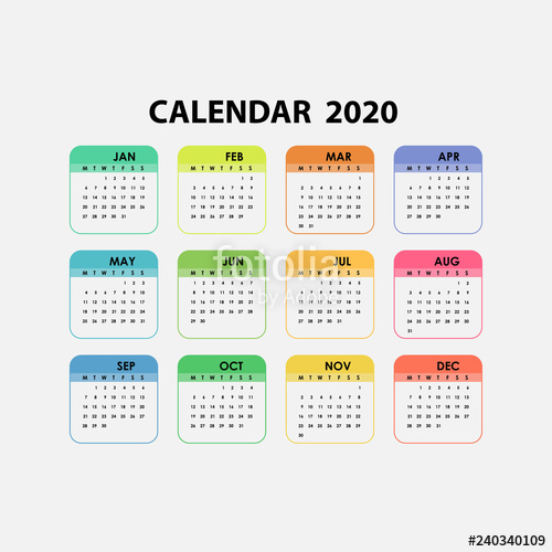 Calendar Template Vector at Vectorified.com | Collection of Calendar ...