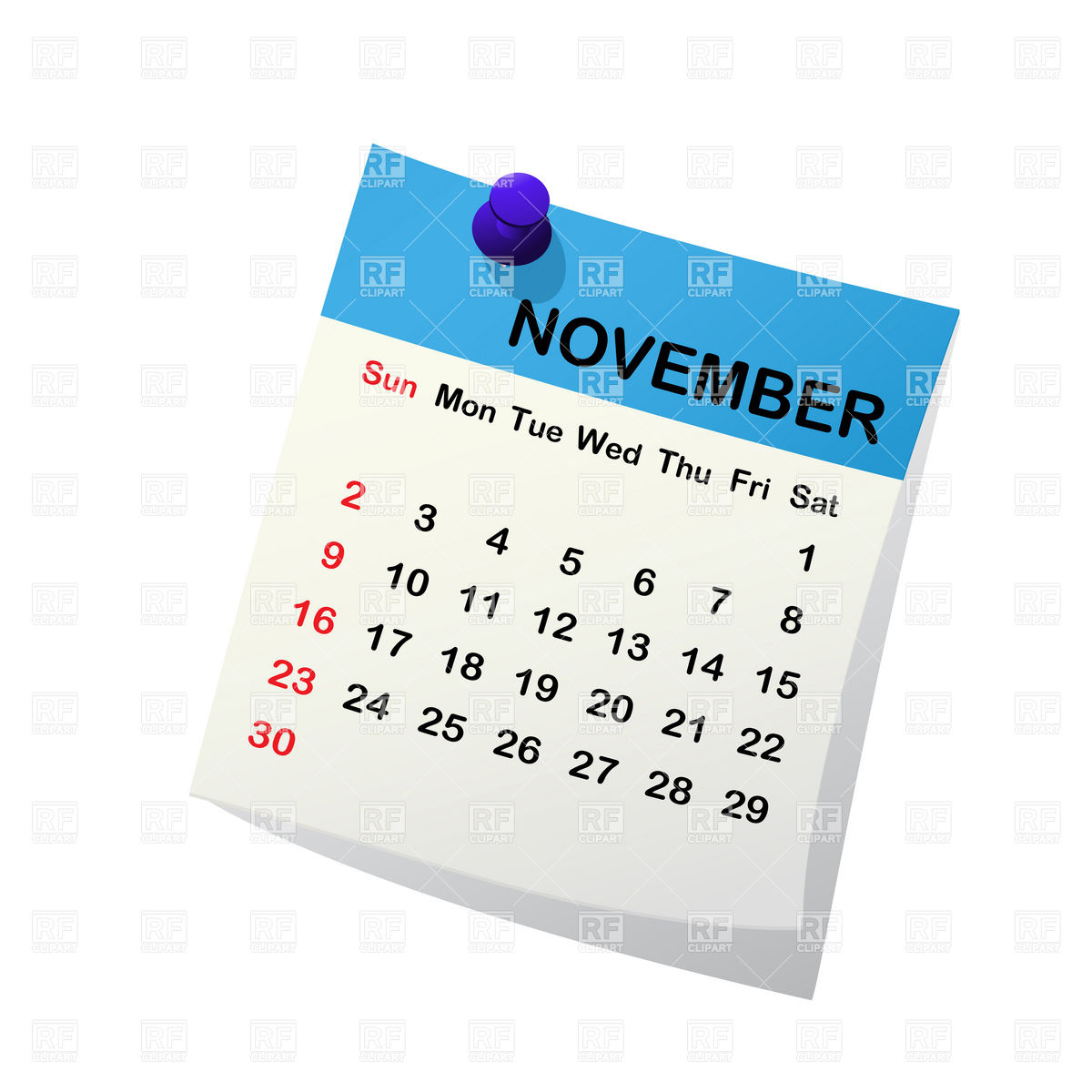 1200x1200 November Month Calendar Vector Image Of Calendars, Layouts
