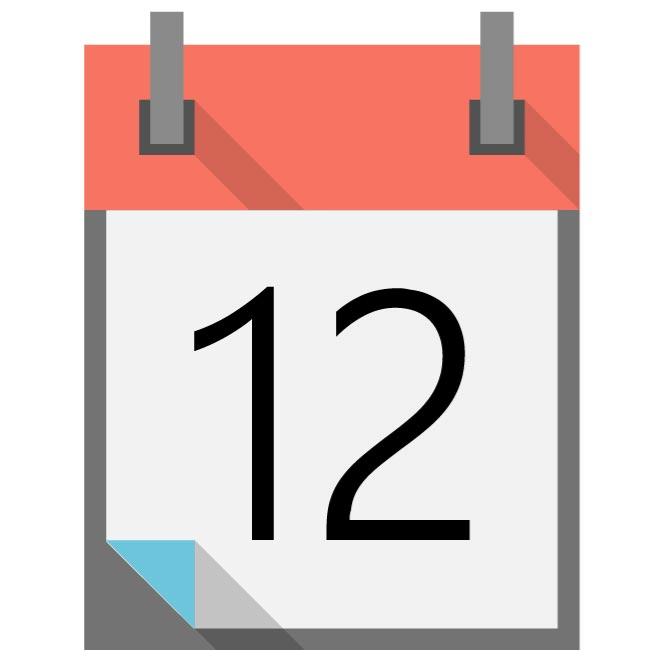 660x660 Calendar Vector Icon